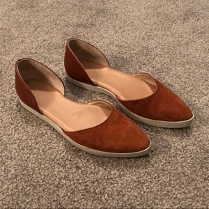 Dr. Scholl's leather & suede flats